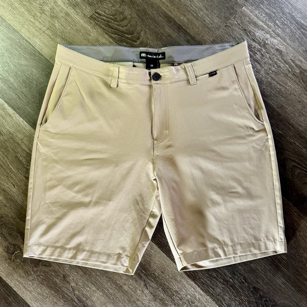 Travis Mathew Khaki Shorts Size 38